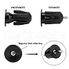 Gorgecraft Aluminum Alloy Bike Handlebar Stopper AJEW-GF0002-29B-3