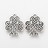 Tibetan Style Alloy Pendants TIBEP-Q078-46AS-NR-1