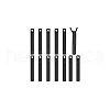 BENECREAT 12Pcs Stainless Steel Pendants STAS-BC0003-87EB-7