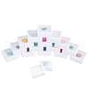 HOBBIESAY 15Pcs Clear Window Plastic Loose Diamond Boxes OBOX-HY0001-02A-1