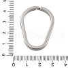 316 Surgical Stainless Steel Split Key Rings STAS-A111-02P-2