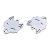 Non-Tarnish 201 Stainless Steel Charms STAS-N098-086P-3
