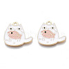 Alloy Enamel Pendants PALLOY-N170-024C-NR-1