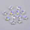 Faceted Glass Charms GLAA-H101-A-12-1