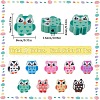 SUNNYCLUE 180Pcs 10 Colors Handmade Polymer Clay Beads CLAY-SC0001-87-2
