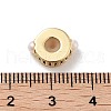Brass Micro Pave Cubic Zirconia Beads KK-K361-03A-G-4