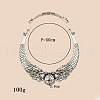Ethnic Style Alloy Double Dragons with Ball Bib Necklaces FS-WG64B12-01-5
