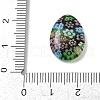 Handmade Millefiori Glass Pendants LAMP-G166-06F-3