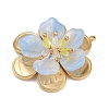 304 Stainless Steel and Acrylic and Plastic Pendants STAS-R170-04G-04-2
