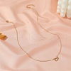 2-Heart Alloy Crystal Crystal Rhinestone Pendant Necklaces for Women WG8C735-01-2