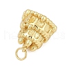 Brass Pendants KK-S527-22G-2