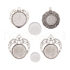 Biyun Tibetan Style Alloy Pendant Making Kit DIY-BY0001-18-4