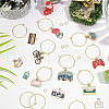 BENECREAT DIY Vintage Drop Earring Making Kits DIY-BC0004-58-4