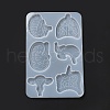 Medical Theme DIY Silicone Badge Reel Ornament Molds DIY-G079-05C-2