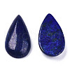 Natural Lapis Lazuli Cabochons G-N326-72G-01-2