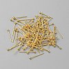 100Pcs Brass Ball Head Pins FIND-WH0110-694B-G-2