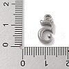 Anti-Tarnish 304 Stainless Steel Charms STAS-D197-03P-3
