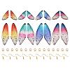 DIY Butterfly Wings Dangle Earring Making Kit DIY-TA0004-45-2