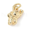 Brass Charms ZIRC-I356-04G-01-1
