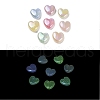 UV Plating Luminous Acrylic Beads LACR-R001-12A-1