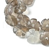 Natural Grey Agate Bead Strands G-H023-B20-01-4