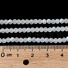 Transparent Glass Beads Strands EGLA-A044-T4mm-MB19-6
