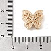 Brass Micro Pave Cubic Zirconia Beads KK-K297-34B-G-4