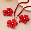 Alloy Flower Pendant Jewelry Set FS-WG6F8AE-01-3