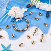 Electroplated Shell Beads BSHE-PH0003-22A-4