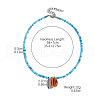 Summer Beach Natural Shell Pendant Glass Seed Beaded Necklaces for Women FS-WGEF253-10-2