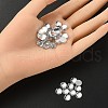 Acrylic Rhinestone Cabochons GACR-YW0001-02-2