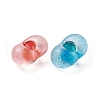 Czech Lampwork Beads/Gold Inlay Color LAMP-YW0001-09-3