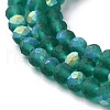 Imitation Jade Glass Beads Strands EGLA-YW0003-19A-15-4