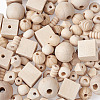 Unfinished Wood Beads WOOD-TA0002-14-4