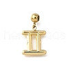 304 Stainless Steel Pendants STAS-H202-01G-02-1