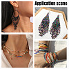 GOMAKERER 1960Pcs 12 Styles Glass Twisted Bugle Beads SEED-GO0001-07A-7