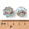 Sparkling Acrylic Rhinestone Round Beads OACR-NH0002-01A-02-3