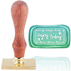 Wax Seal Stamp Set AJEW-WH0214-059-1