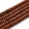 Synthetic Goldstone Beads Strands G-L621-A01-8x4mm-2