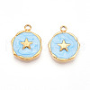 304 Stainless Steel Pendants STAS-N108-04B-G-1