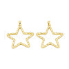 Rack Plating Brass Pendants KK-P269-12B-G-1
