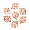 Zinc Alloy Connector Charms FIND-WH0145-29RG-1