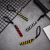 4Pcs 4 Colors Polypropylene Outdoor EDC Braid Pendant for Parachute Cord FIND-FG0003-70-5