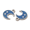 304 Stainless Steel Enamel Pendants STAS-M308-17P-03-2