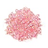 Luminous UV Plating Rainbow Iridescent Acrylic Beads OACR-F006-03C-4