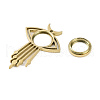 Ion Plating(IP) 304 Stainless Stee Locket Big Pendants STAS-S132-12G-01-2