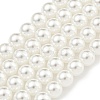 Glass Pearl Beads Strands HY-G002-01C-01-1