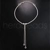 Bowknot Alloy Full Crystal Rhinestone Tassel Waist Belly Chains for Women FS-WG8B8BC-02-1