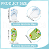  60Pcs 10 Styles Opaque Resin Decoden Cabochons RESI-NB0002-08-2