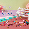  120Pcs 15 Colors Column Rack Plating Spray Painted Alloy Beads for Jewelry Making FIND-TA0002-74-7